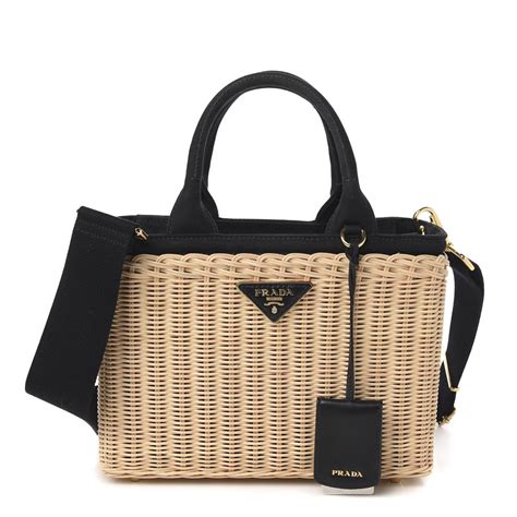 prada wicker bag replica|prada canvas shoulder bag.